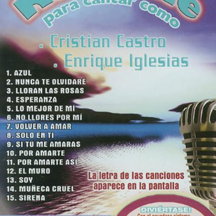 PARA CANTAR COMO CRISTIAN CASTRO Y ENRIQ | AUTORES VARIOS