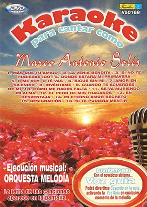 KARAOKE PARA CANTAR COMO MARCO ANTONIO SOLIS | MARCO ANTONIO SOLIS