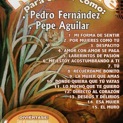 KARAOKE PEDRO FERNANDEZ-PEPE AGUILAR | FERNANDEZ, AGUILAR