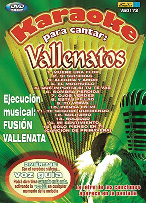 KARAOKE PARA CANTAR VALLENATOS | AUTORES VARIOS