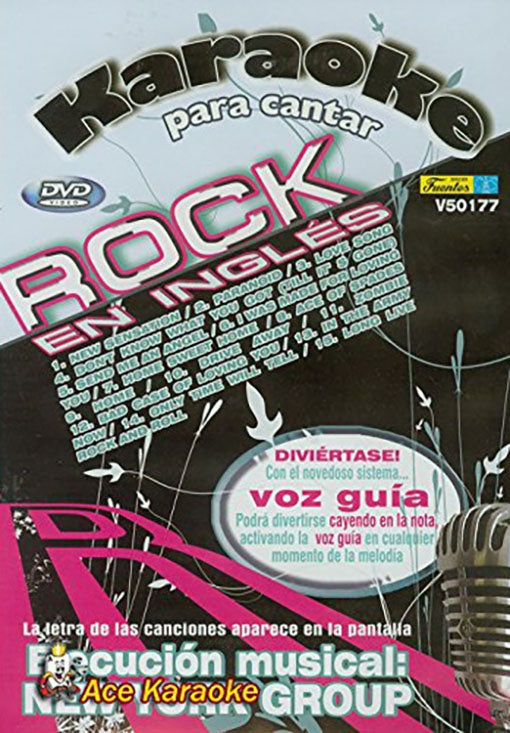 KARAOKE PARA CANTAR ROCK EN INGLES | AUTORES VARIOS