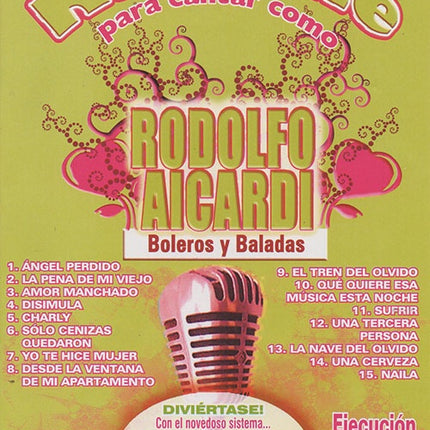 KARAOKE PARA CANTAR COMO RODOLFO AICARDI | AUTORES VARIOS