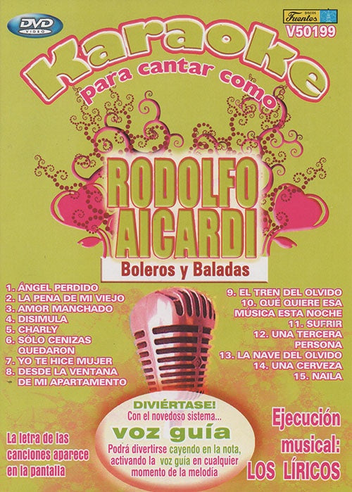 KARAOKE PARA CANTAR COMO RODOLFO AICARDI | AUTORES VARIOS