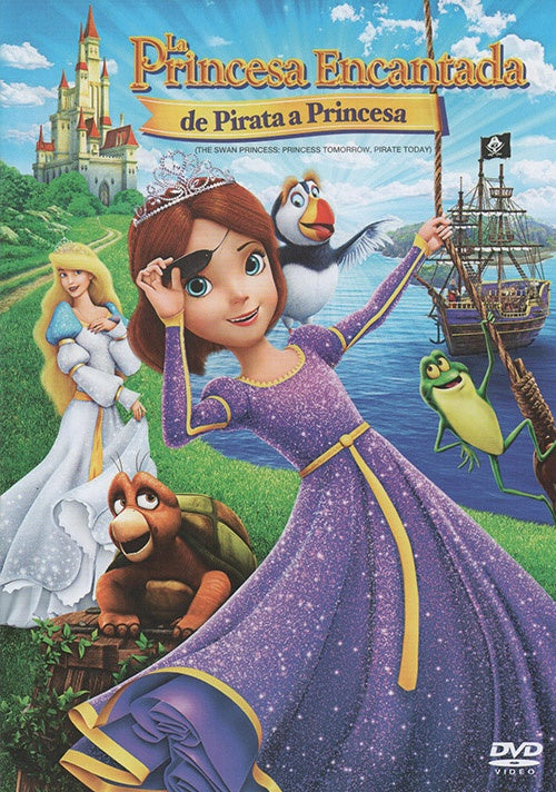 LA PRINCESA ENCANTADA DE PIRATA A PRINCESA | DIBUJOS ANIMADOS