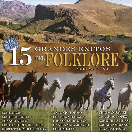 15 GRANDES EXITOS DEL FOLKLORE VOL 1 | ARTISTAS VARIOS