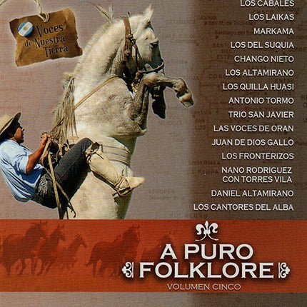 A PURO FOLKLORE VOL 5 | ARTISTAS VARIOS