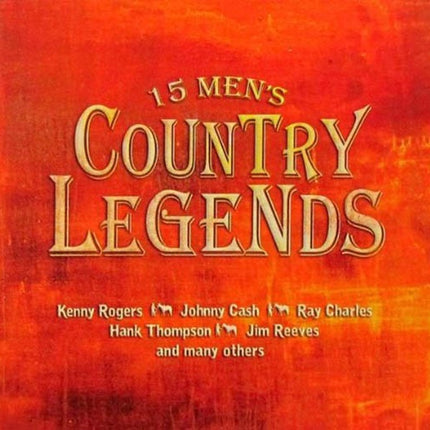 15 MENS COUNTRY LEGENDS | ARTISTAS VARIOS