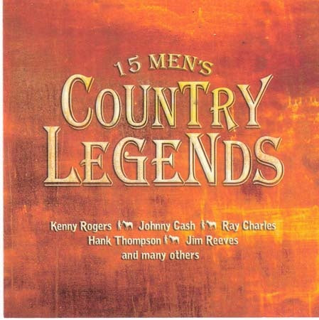 15 MENS COUNTRY LEGENDS | ARTISTAS VARIOS