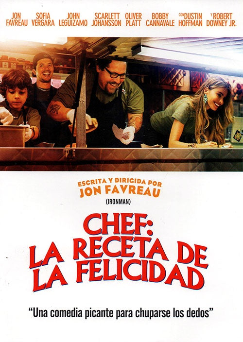 CHEF: LA RECETA DE LA FELICIDAD | FAVREAU, VERGARA