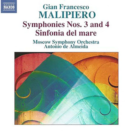 SYMPHONIES NOS.3 AND 4 SINFONIA DEL MARE | , DE ALMEIDA y otros