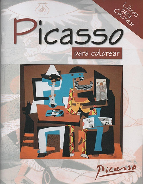 PICASSO PARA COLOREAR