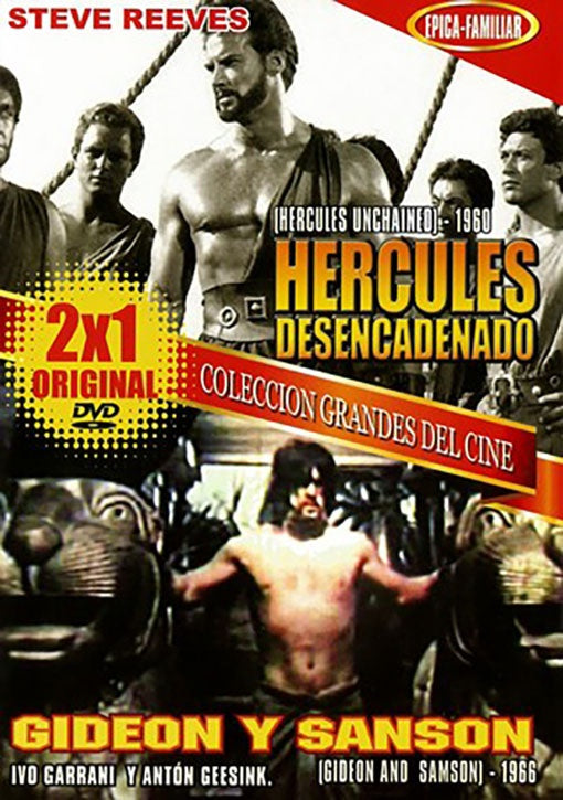 HERCULES DESENCADENADO/GIDEON Y SANSON | REEVES, AUTORES VARIOS