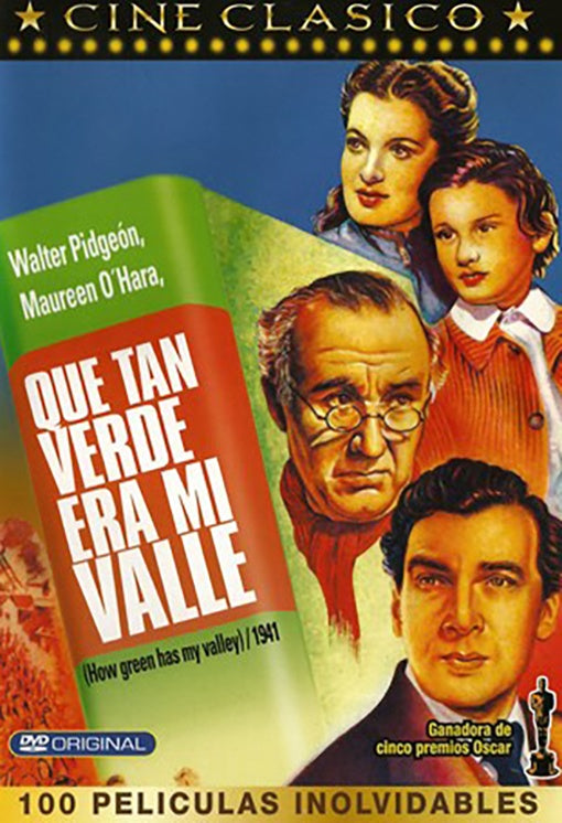 QUE TAN VERDE ERA MI VALLE | PIDGEON, O'HARA y otros