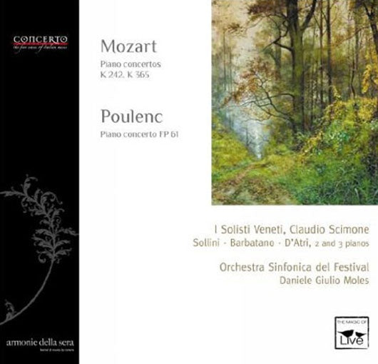 PIANO CONCERTOS K. 242 FOR THREE PIANOS AND K. 365 | MOZART, SOLLINI y otros
