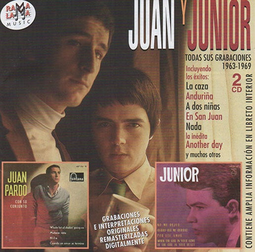 TODAS SUS GRABACIONES 1963-1969 | JUAN Y JUNIOR