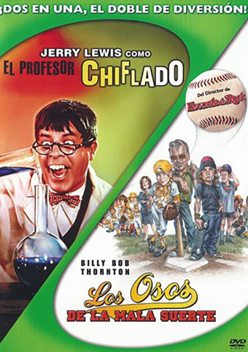 EL PROFESOR CHIFLADO/LOS OSOS DE LA MAL | JERRY LEWIS