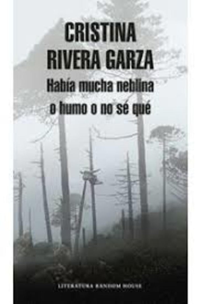 HABIA MUCHA NIEBLA O HUMO O NO SE QUE | CRISTINA RIVERA GARZA
