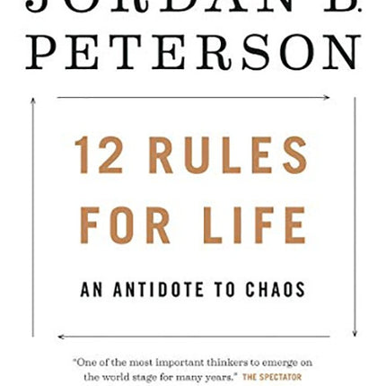 12 RULES FOR LIFE | JORDAN PETERSON