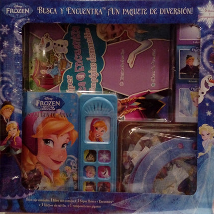 FROZEN BUSCA Y ENCUENTRA ¡UN PAQUETE DE DIVERSION! | DISNEY
