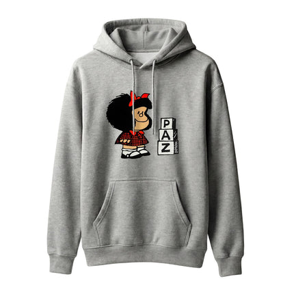 BUSO CAPOTA GRIS MAFALDA PAZ TALLA L