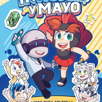 INVICTOR Y MAYO LIBRO PARA COLOREAR | INVICTOR Y MAYO