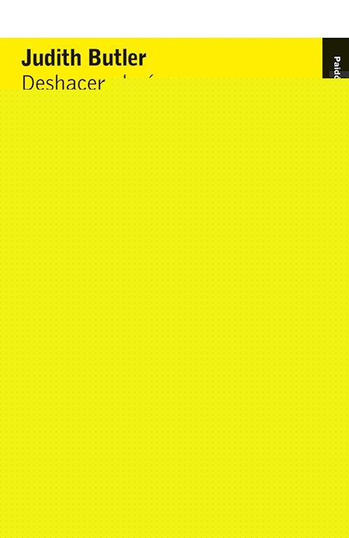 DESHACER EL GENERO | JUDITH BUTLER