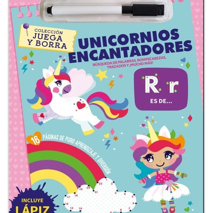 UNICORNIOS ENCANTADORES. JUEGA Y BORRA | EL GATO DE HOJALATA