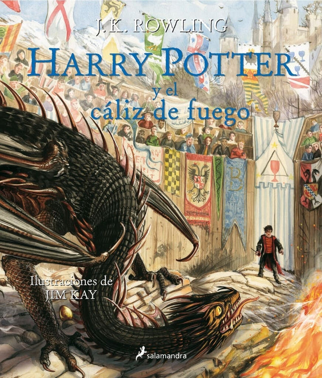 HARRY POTTER 4 EL CALIZ DE FUEGO (ED. ILUSTRADA) | J.K. ROWLING