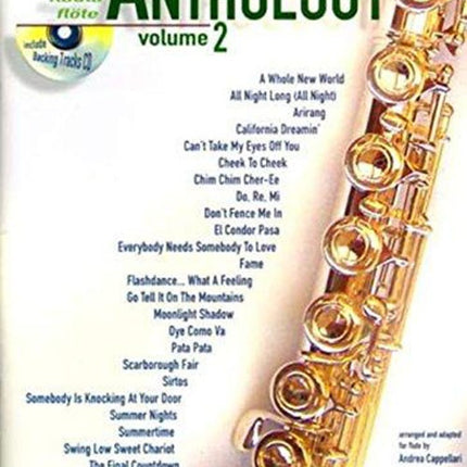 ANTHOLOGIA FLUTE VOLUME 2 + CD ML2720 | ANDREA CAPELLARI