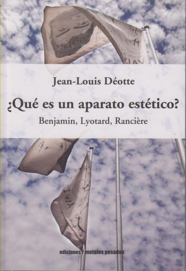 QUE ES UN APARATO ESTETICO? BENJAMIN, LYOTARD, RAN | SIGLO DEL HOMBRE