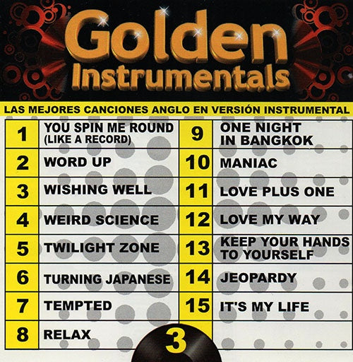 GOLDEN INSTRUMENTALS VOL 3 | AUTORES VARIOS