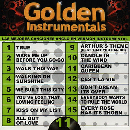GOLDEN INSTRUMENTALS VOL 11 | VARIOS