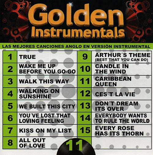 GOLDEN INSTRUMENTALS VOL 11 | VARIOS