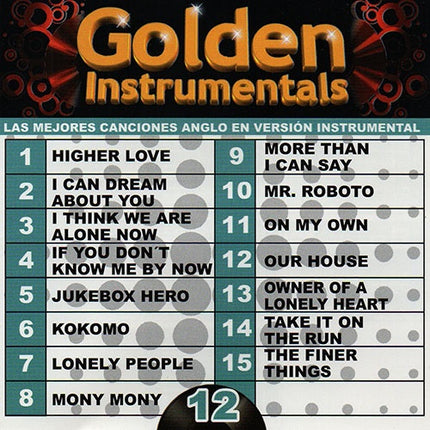 GOLDEN INSTRUMENTALS VOL 12 | VARIOS