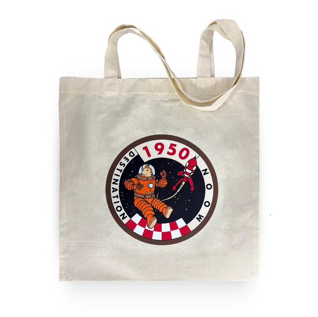 BOLSA TELA ESTAMPADA TINTIN DESTINATION