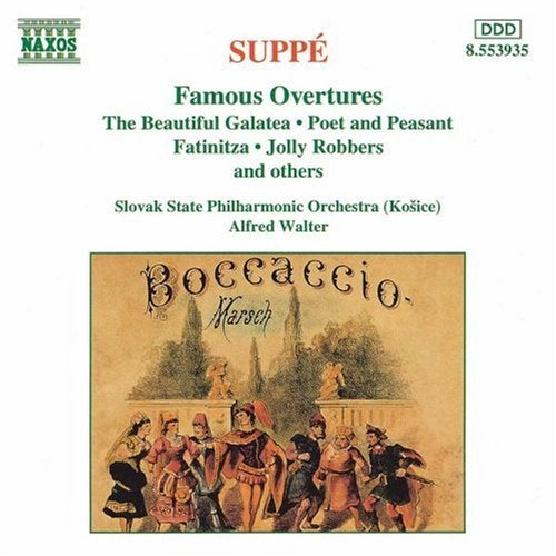 FAMOUS OVERTURES: THE BEAUTIFUL GALATEA/POET AND P | SLOVAK PHILHARMONIC ORCHESTRA,  y otros