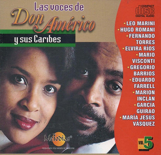LAS VOCES DE DON AMERICO Y SUS CARIBES VOL.5 | ARTISTAS VARIOS