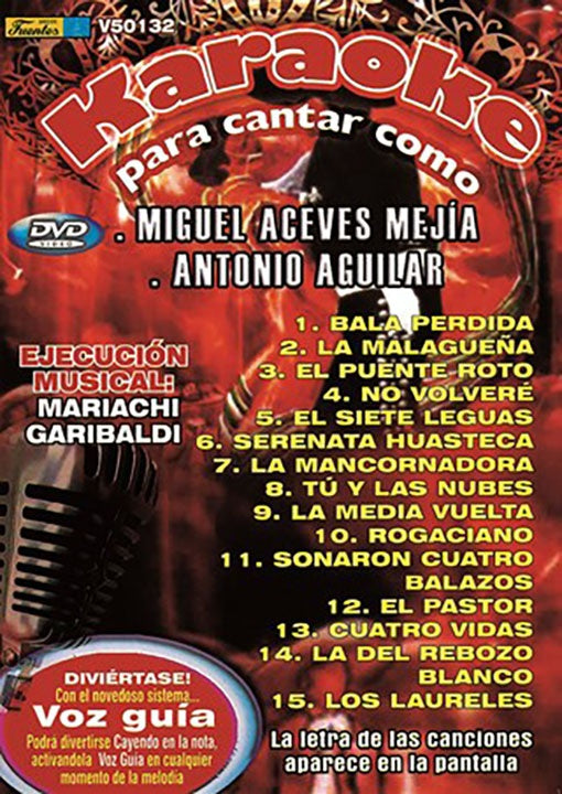 PARA CANTAR COMO MIGUEL ACEVES/ANTONIO A | MARIACHI GARIBA