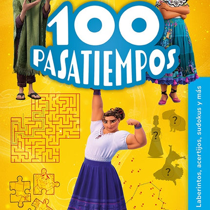 100 PASATIEMPOS (TRIVIAS, SUDOKUS, ACERTIJOS Y MAS | DISNEY