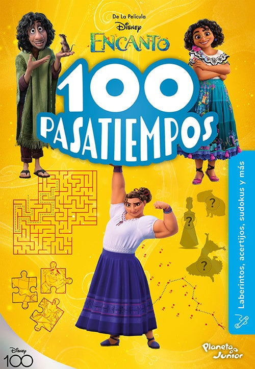 100 PASATIEMPOS (TRIVIAS, SUDOKUS, ACERTIJOS Y MAS | DISNEY
