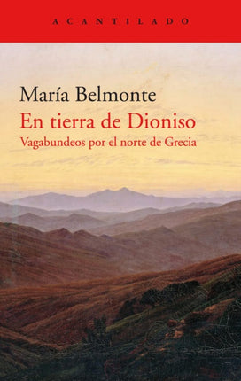 TIERRA DE DIONISO, EN | MARIA BELMONTE