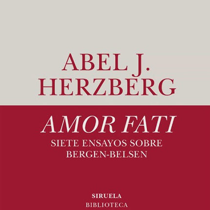 AMOR FATI  | ABEL J. HERZBERG