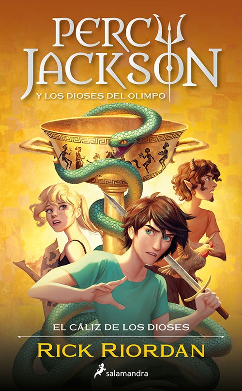 PERCY JACKSON Y EL CALIZ DE LOS DIOSES | RICK RIORDAN