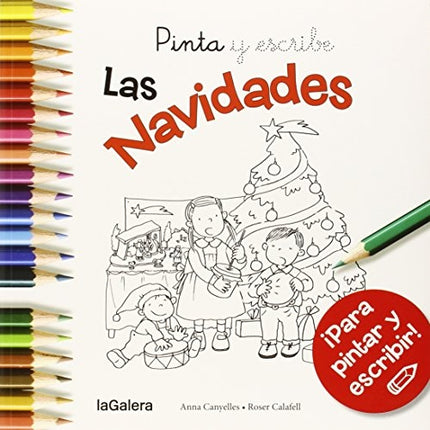 PINTA Y ESCRIBE LAS NAVIDADES | ANNA CANYELLES