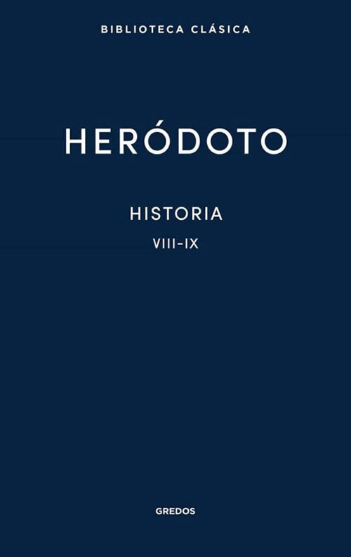 HISTORIA VIII-IX | HERODOTO
