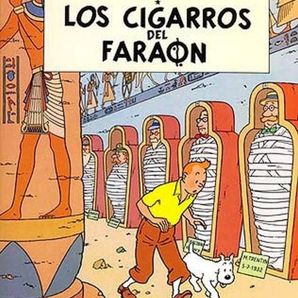 TINTIN LOS CIGARROS DEL FARAON | HERGE