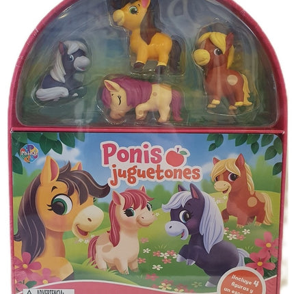 MINI DIVERTILIBROS PONIS JUGUETONES | PHIDAL PUBLISHING INC