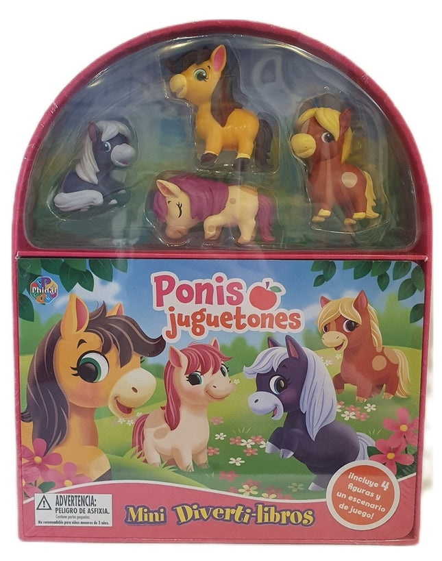 MINI DIVERTILIBROS PONIS JUGUETONES | PHIDAL PUBLISHING INC