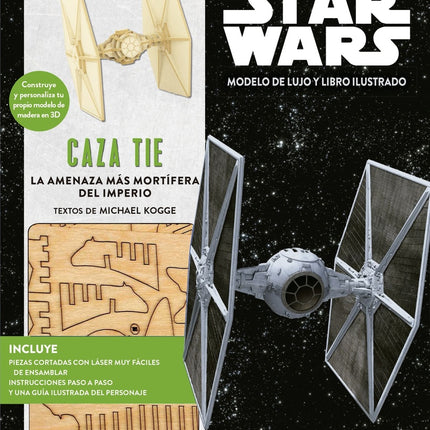 STAR WARS: CAZA TIE MODELO DE LUJO Y LIBRO ILUSTRA | AUTORES VARIOS