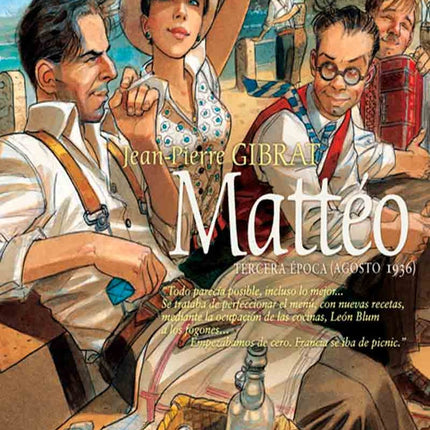 MATTEO TERCERA EPOCA(AGOSTO 1936)(T.D) -D- | JEAN-PIERRE GIBRAT